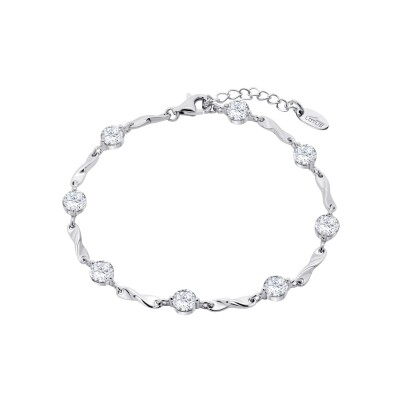 Bracelet Lotus Silver Glam Trendy en argent