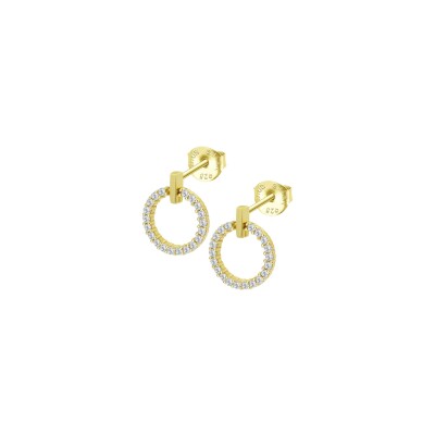 Boucles d'oreilles Lotus Silver Beyond Classics en argent