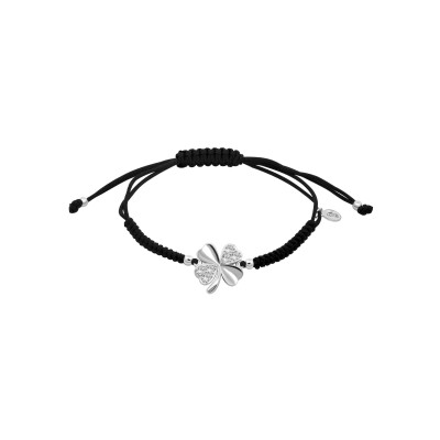 Bracelet Lotus Silver Mystic Trèfle en argent