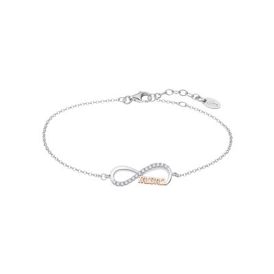 Bracelet Lotus Silver Mother's Love Infini en argent
