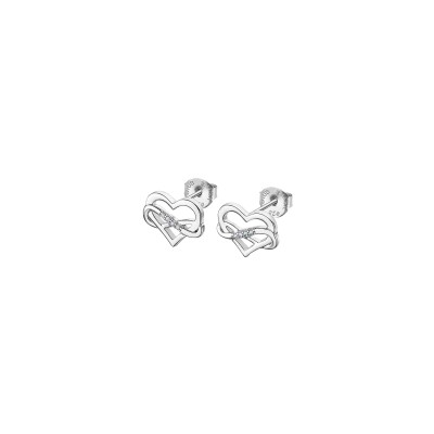 Boucles d'oreilles Lotus Silver Moments en argent