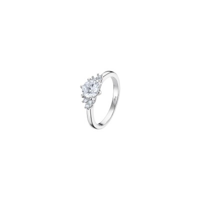 Bague Lotus Silver Glam Pure Essential en argent, taille 56