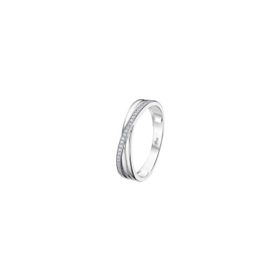 Bague Lotus Silver Glam Pure Essential en argent, taille 58