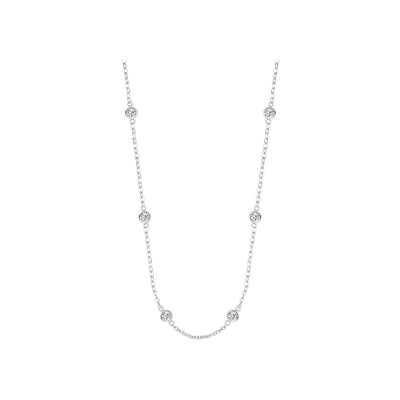 Collier Lotus Silver Essentials Charming Lady en argent