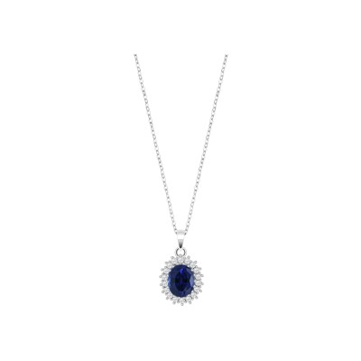 Collier Lotus Silver Colors en argent