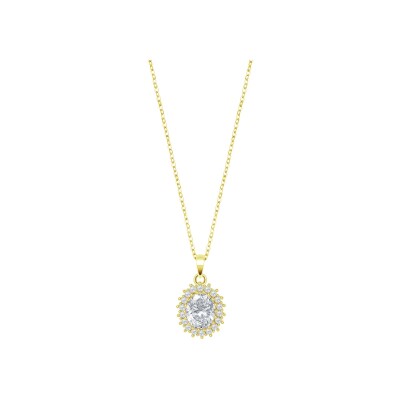 Collier Lotus Silver Colors en argent