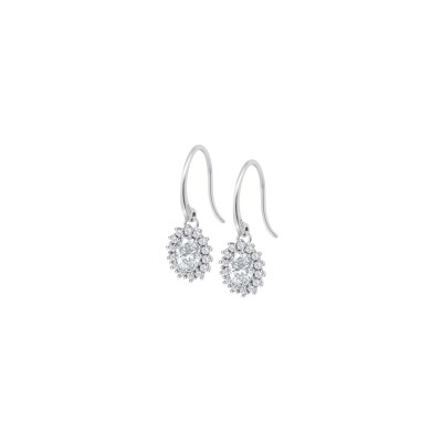 Boucles d'oreilles Lotus Silver Colors en argent