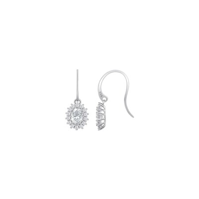 Boucles d'oreilles Lotus Silver Colors en argent