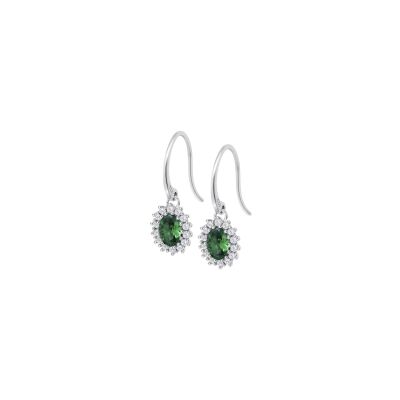 Boucles d'oreilles Lotus Silver Colors en argent