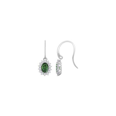Boucles d'oreilles Lotus Silver Colors en argent