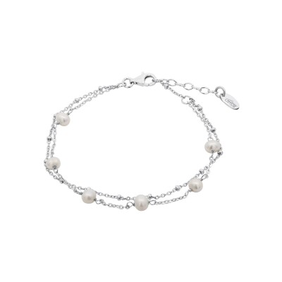 Bracelet Lotus Silver Pearls Pearls en argent