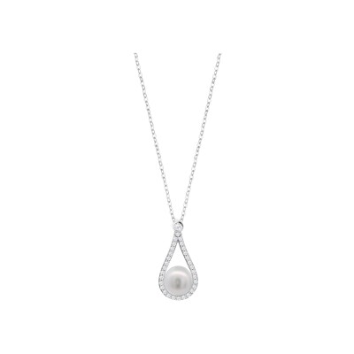 Collier Lotus Silver Pearls Pearls en argent
