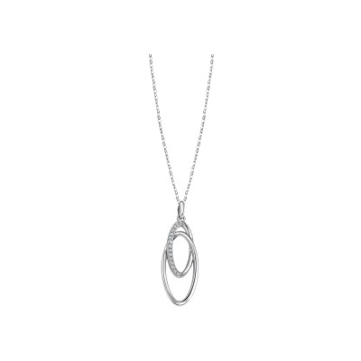Collier Lotus Silver Glam Pure Essential en argent