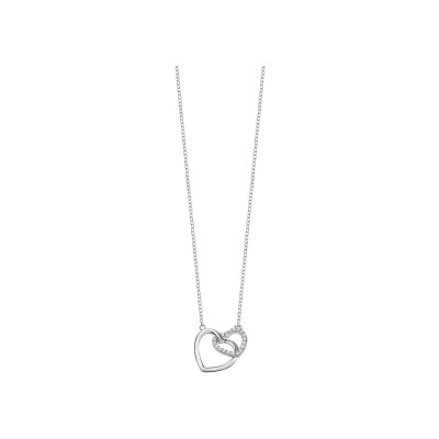 Collier Lotus Silver Moments Coeur en argent