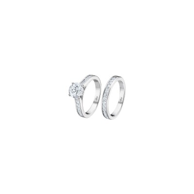 Bague Lotus Silver Glam en argent, taille 56