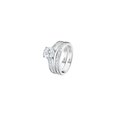 Bague Lotus Silver Glam en argent, taille 58