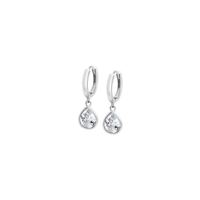 Boucles d'oreilles Lotus Silver Colors en argent