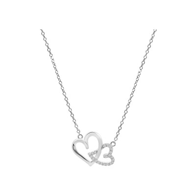 Collier Lotus Silver Moments Coeur en argent