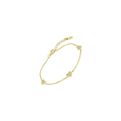 Bracelet Lotus Silver Moments Coeur en argent
