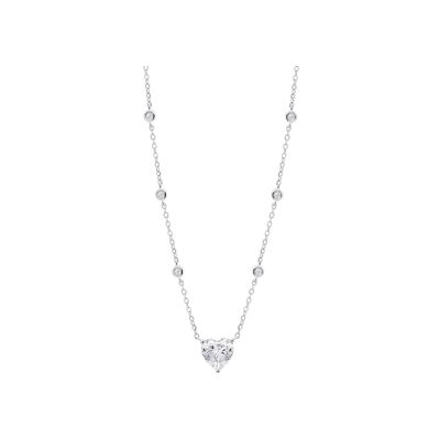 Collier Lotus Silver Moments Coeur en argent