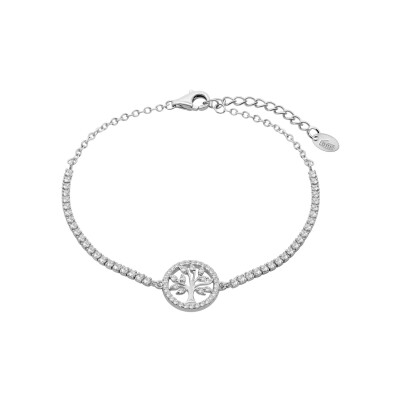 Bracelet Lotus Silver Tree Of Life Arbre De Vie en argent