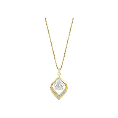 Collier Lotus Silver Glam en argent