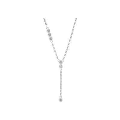 Collier Lotus Silver Glam en argent