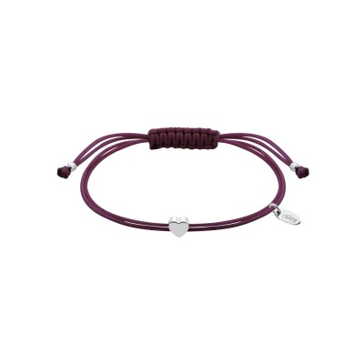 Bracelet Lotus Silver Trendy Coeur Trendy en argent