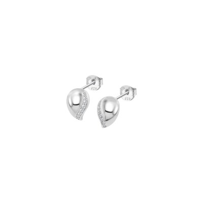 Boucles d'oreilles Lotus Silver Trendy Trendy en argent
