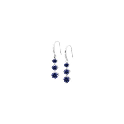 Boucles d'oreilles Lotus Silver Colors en argent