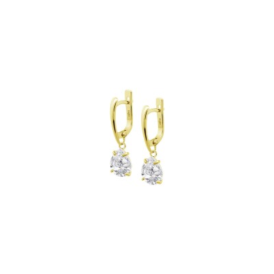 Boucles d'oreilles Lotus Silver Essentials en argent
