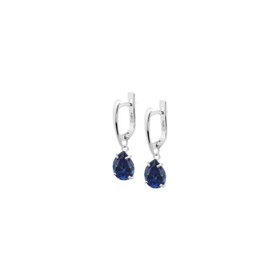 Boucles d'oreilles Lotus Silver Essentials en argent