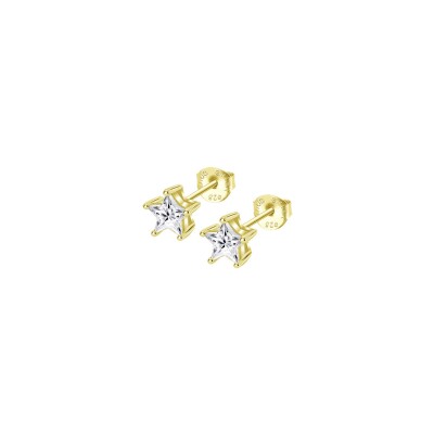 Boucles d'oreilles Lotus Silver Essentials en argent