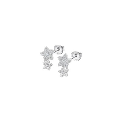 Boucles d'oreilles Lotus Silver Trendy Trendy en argent