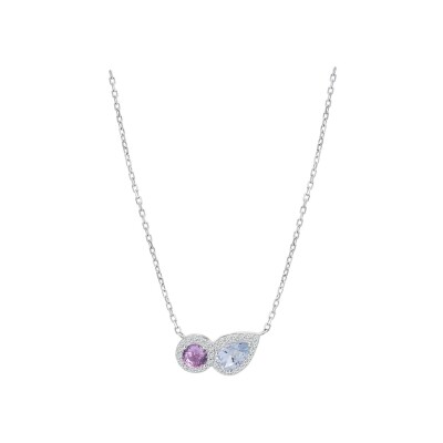 Collier Lotus Silver Colors en argent