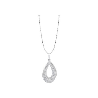 Collier Lotus Silver Glam Glam Collection en argent
