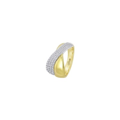 Bague Lotus Silver Glam en argent, taille 56