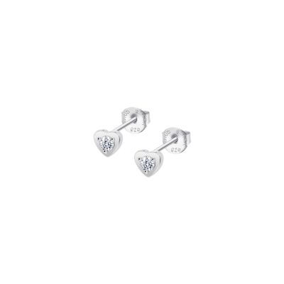 Boucles d'oreilles Lotus Silver Essentials en argent