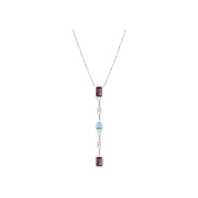 Collier Lotus Silver Colors en argent
