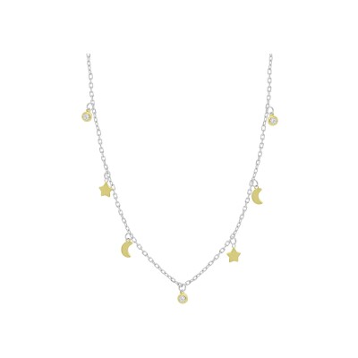 Collier Lotus Silver Trendy en argent