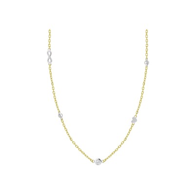 Collier Lotus Silver Essentials en argent