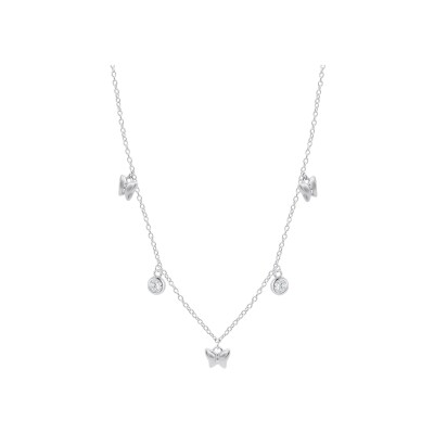Collier Lotus Silver Trendy en argent
