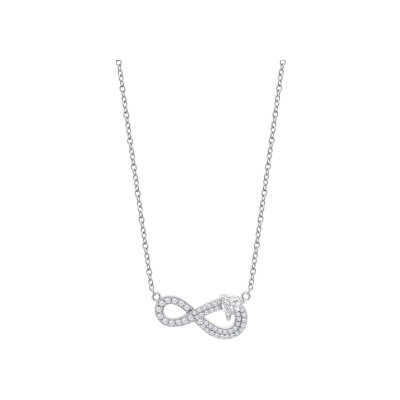 Collier Lotus Silver Moments Infini en argent