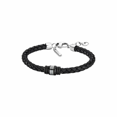 Bracelet Lotus Urban Man en cuir