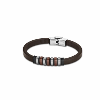 Bracelet Lotus Style Urban Man en acier