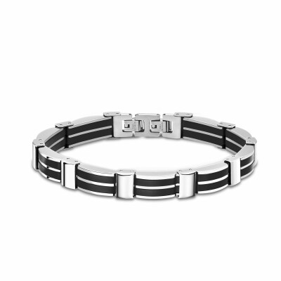 Bracelet Lotus Style Urban Man en acier