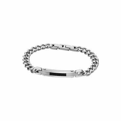 Bracelet Lotus Men In Black en acier