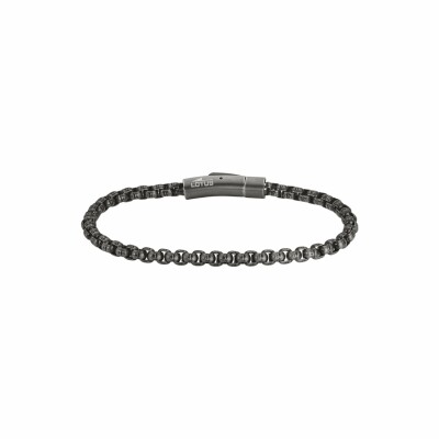 Bracelet Lotus Style Dark Style en acier