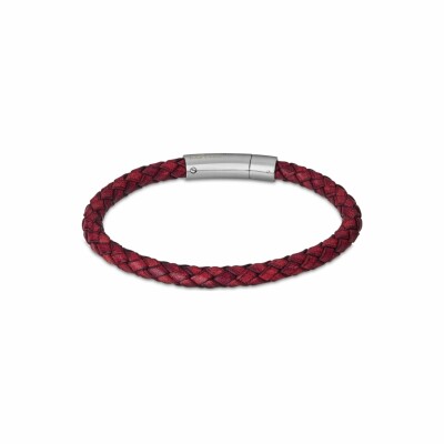 Bracelet Lotus Men Basic en cuir