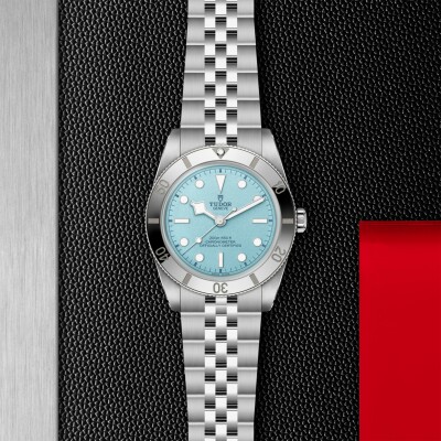 TUDOR Black Bay 54 -horloge, stalen 37mm-kast, blauwe wijzerplaat